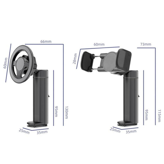 Portable High-speed Rail Airplane Dining Table Mobile Phone Holder, Model: 109B+2402 - Universal Car Holders by buy2fix | Online Shopping UK | buy2fix