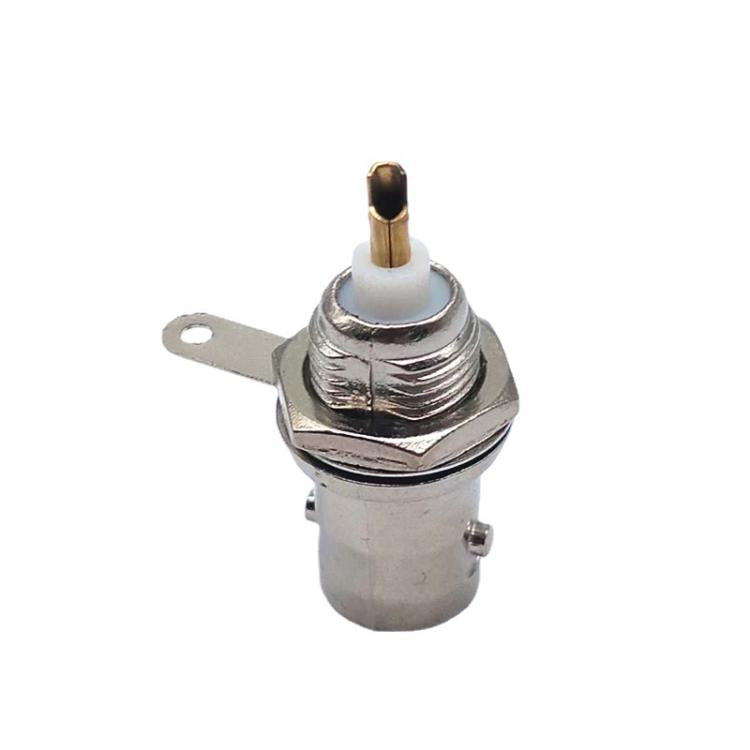 3pcs Gold-plated Copper Core BNC Female Socket Q9 Female 50KY Oscilloscope Socket(Silver) - Others by buy2fix | Online Shopping UK | buy2fix