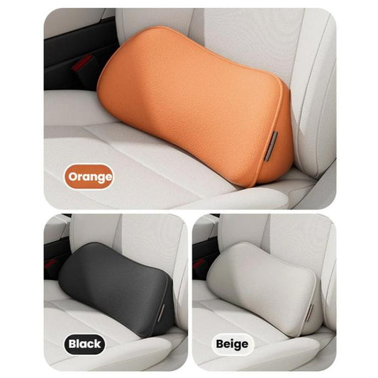 Car Driver Seat Memory Foam Support Lumbar Cushion(Four Seasons Beige) - Seat Accessories by buy2fix | Online Shopping UK | buy2fix