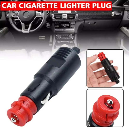 8A 12V-24V No Welding Car Mounted Cigarette Lighter Plug European Cigarette Lighter Plug Car Indent - Cigar Socket by buy2fix | Online Shopping UK | buy2fix