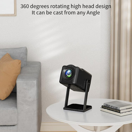 K300 Home 1080P Wireless Projector Mini 4K HD Smart Projector UK Plug(Black) - Mini Projector by buy2fix | Online Shopping UK | buy2fix