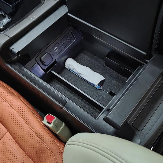 For 2024 Toyota Alphard/Vellfire 40 Series Handrail Storage Box(Black) - Stowing Tidying by buy2fix | Online Shopping UK | buy2fix