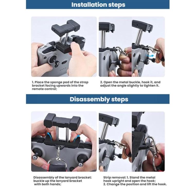 For DJI MINI 4 PRO/Mavic 3/AIR 3/NEO BRDRC Remote Control Widened Lanyard(Red Edge) - Others by BRDRC | Online Shopping UK | buy2fix
