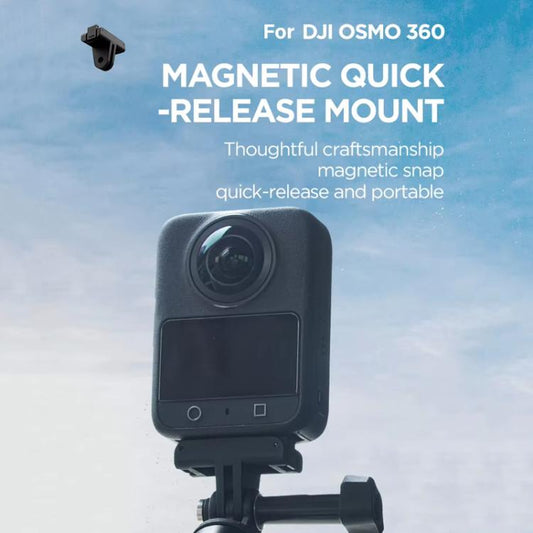 For DJI Osmo 360 CYNOVA Magnetic Quick-Release Base Adapter Camera Accessories(Black) - Mount & Holder by CYNOVA | Online Shopping UK | buy2fix