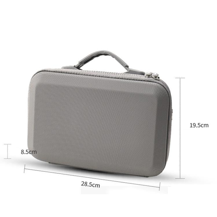 For DJI Osmo 360 Adventure Combo Flymile PU Leather Shoulder Bag Waterproof Crossbody Sling Bag(Gray) - Case & Bags by Flymile | Online Shopping UK | buy2fix