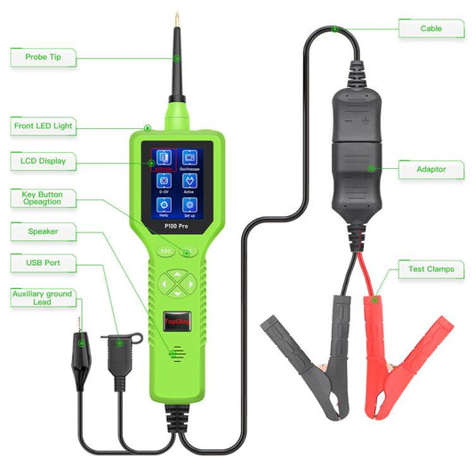 TopDiag Multi-Function Electrician Automobile Circuit Tester(P100 Pro) - Electronic Test by TopDiag | Online Shopping UK | buy2fix