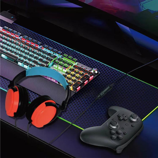 PGTECH Wired Over-Ear Gaming Headset with Microphone for Nintendo Switch 2/Switch/PS5/Xbox/PC Multi-Platform Compatible - Multimedia Headset by PGTECH | Online Shopping UK | buy2fix