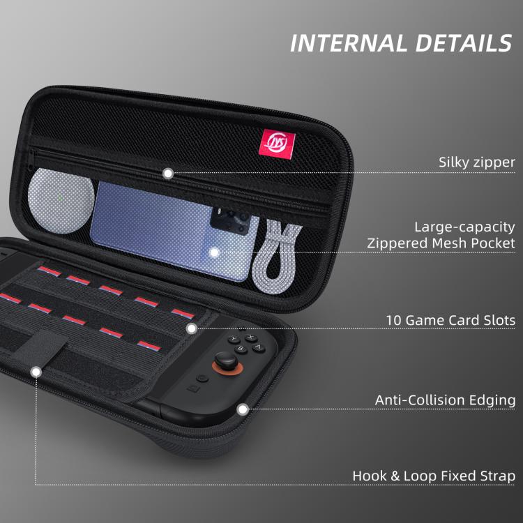 For Nintendo Switch 2 JYS Accessory Bundle Kit with Carrying Case, Charging Dock, Protective Shell, Desktop Stand, Steering Wheel, Grip, etc - Others by JYS | Online Shopping UK | buy2fix