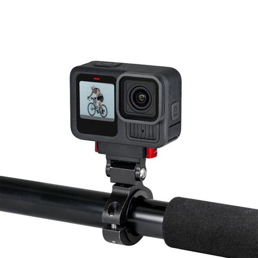 Action Camera Magnetic Quick Release Bike Mount, For GoPro HERO13 Black /12 Black /11 Black/10 Black/9 Black/8 Black, Spec: 180 Degree Adjustable - Bicycle Handlebar Mount by buy2fix | Online Shopping UK | buy2fix