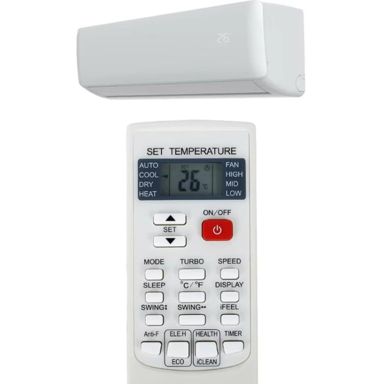 For AUX Air Conditioner Remote Control YKRH102 YKR-H/102E - Air-Conditioner by buy2fix | Online Shopping UK | buy2fix