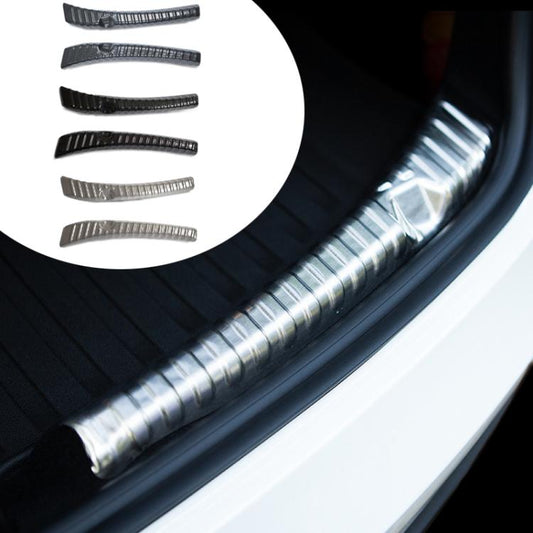 For Tesla Model 3 Highland Stainless Steel Trunk Sill Guard, Color: Carbon Fiber Texture - Car Interior Mouldings by buy2fix | Online Shopping UK | buy2fix