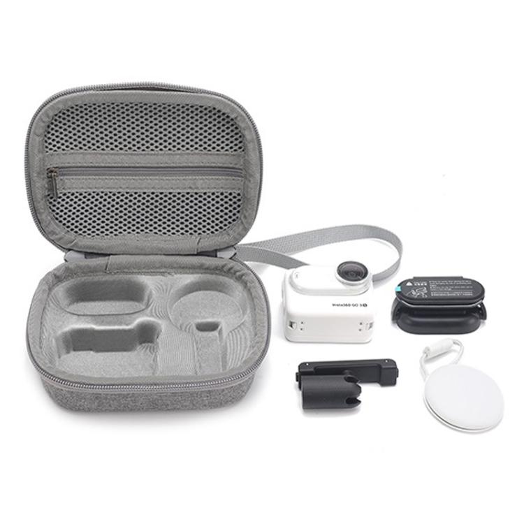 For Insta360 GO 3 / 3S Standard Edition BKano GO-002 Storage Bag Handheld Portable Pouch(Grey) - Case & Bags by BKano | Online Shopping UK | buy2fix