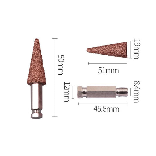 Tire Grinding Head Repair Tool, Specification: 50mm Hexagonal Rod For Repairing Defects - Tire Repair & Installation Tools by buy2fix | Online Shopping UK | buy2fix