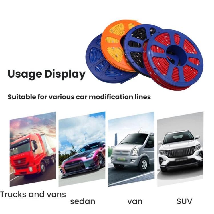 40m Automotive Pure Copper Core Insulated Wire, Specification: 1 Square Meters Black - DIY Cables by buy2fix | Online Shopping UK | buy2fix