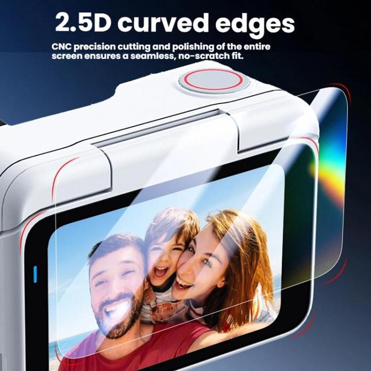 For Insta360 GO Ultra 2 Sets Screen Protector & Lens Film Kit Tempered Glass + Hydrogel HD Protection - Protective Film & Stickers by buy2fix | Online Shopping UK | buy2fix