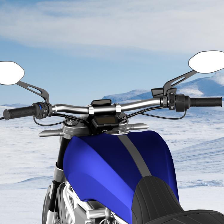 ACC Cable Motorcycle 6-speed Memory Heated Throttle Grip(Rubber) - Grips by WUPP | Online Shopping UK | buy2fix