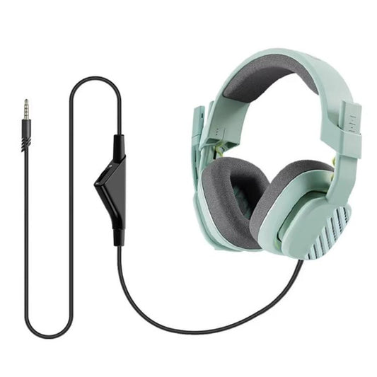 For Logitech Astro A10 / A40 / A30 Gaming Headset Cable Braided Audio Cable, Style: Black Tuning - Headset Accessories by buy2fix | Online Shopping UK | buy2fix