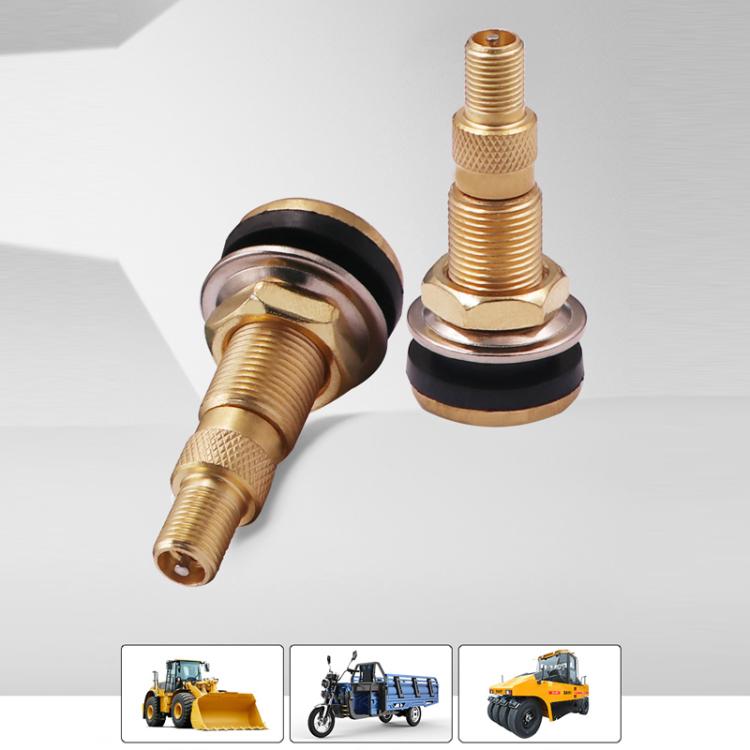 Agricultural Vehicle Vacuum Tire Full Copper Valves(American Standard) - Tire Valve Caps by buy2fix | Online Shopping UK | buy2fix