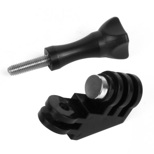2pcs For GOPRO 90-degree Elbow Adapter Accessories(Black) - Holder by buy2fix | Online Shopping UK | buy2fix