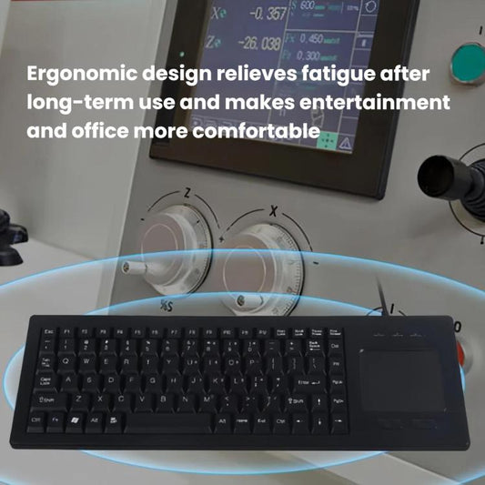 Little Kangaroo DS-8500 Laptop Wired Keyboard With Touchpad, Spec: USB Without Ears - Wired Keyboard by Little Kangaroo | Online Shopping UK | buy2fix