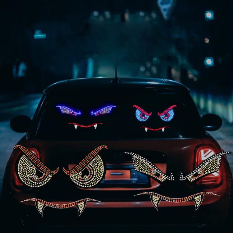 Demon Eye Car LED Display Retrofit Ambient Light(XL-19) - Decorative Lights by buy2fix | Online Shopping UK | buy2fix