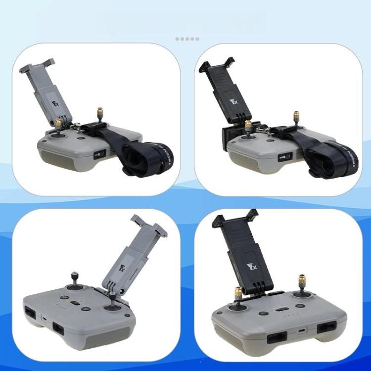 YX Adjustable Tablet Holder For DJI RC-N Remote Controller 8pin+USB-C Cable Set Black - Other by YX | Online Shopping UK | buy2fix