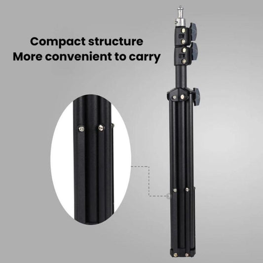 1.7m Multi-Functional Selfie Floor Photography Light Stand Live Streaming Fill Light Stand - Stand by buy2fix | Online Shopping UK | buy2fix