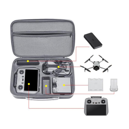 For DJI Mini 5 Pro Fly More Combo Portable Carrying Case Hand Bag and Shoulder Bag - Carry Cases & Bags by buy2fix | Online Shopping UK | buy2fix