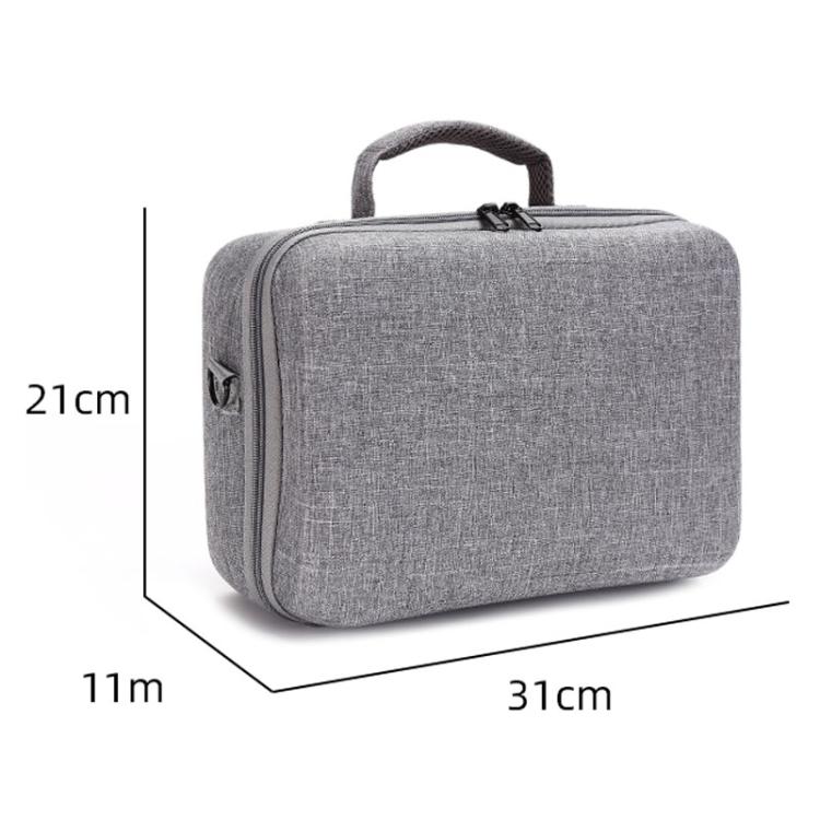 For DJI Mini 5 Pro & RC 2 / RC-N3 Remote Control Nylon Storage Bag Portable Travel Shoulder Bag(Gray) - Carry Cases & Bags by buy2fix | Online Shopping UK | buy2fix