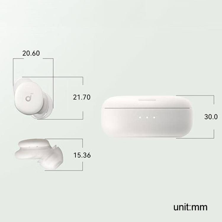 ANKER SoundCore Sleep A30 Active Noise Reduction Bluetooth Wireless Earphones(White) - Bluetooth Earphone by ANKER | Online Shopping UK | buy2fix