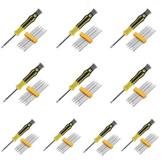 10pcs Household Special-shaped Multi-function Disassembly Repair Screwdriver(6 in 1 Bagged) - Screwdriver Set by buy2fix | Online Shopping UK | buy2fix