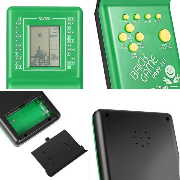 Classic Brick Game Handheld Game Console, Bulit-in 7 Kinds Games, Random Color Delivery by buy2fix