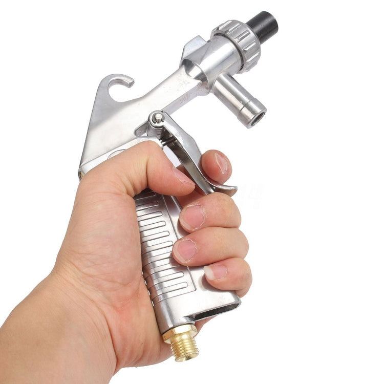 Handheld Sandblasting Tool Pneumatic Sandblasting Glass Derusting Tool, Style:Package A by buy2fix