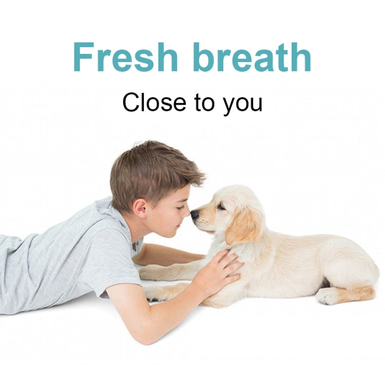 Pet Electric Toothbrush Tooth Polisher Oral Cleaning Plaque Removal Tool(Pink) by buy2fix