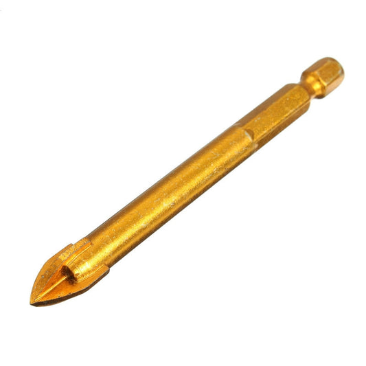 Multi-purpose Alloy Cross Hex Shank Drill Ceramic Glass Hole Opener, Size:10MM by buy2fix
