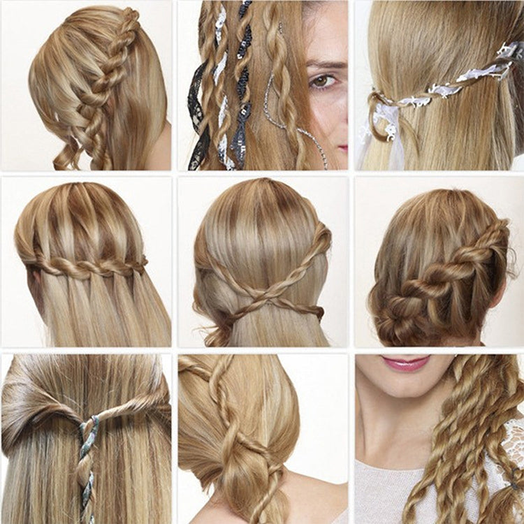 Professional Fast Styling Smart Electric Braid Machine Twist Curling Iron by buy2fix