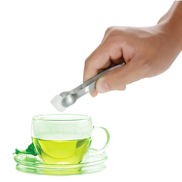 Stainless Steel Coffee Sugar Clip Kitchen Bar Clip(Silver) by buy2fix