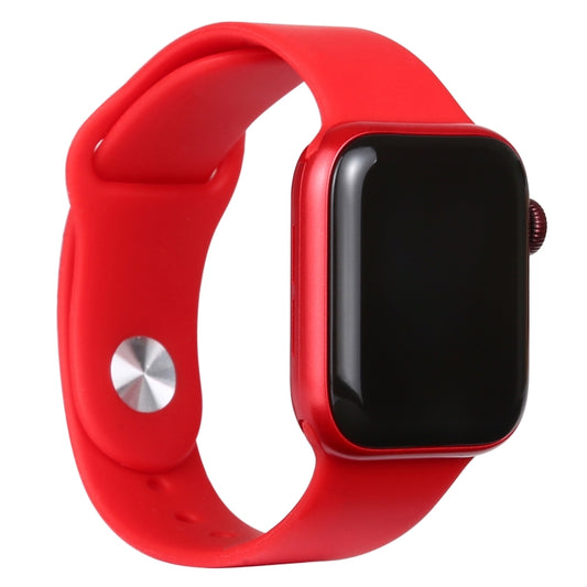 For Apple Watch Series 6 44mm Black Screen Non-Working Fake Dummy Display Model(Red) by buy2fix