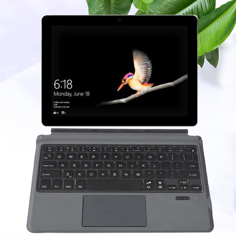 1087D Magnetic Colorful Backlight Bluetooth V3.0 Keyboard with Touchpad for Microsoft Surface GO by buy2fix