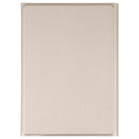 A06S Detachable Lambskin Texture Ultra-thin TPU Backlight Bluetooth Keyboard Leather Tablet Case with Stand For iPad mini 6 / mini 7 (Gold) by buy2fix