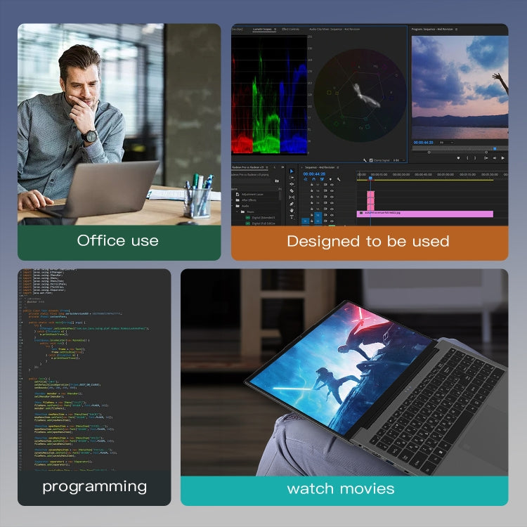 GXMO G156 15.6 inch Laptop, 16GB+512GB, Windows 11 AMD Ryzen 7 5825U Octa Core, Support Fingerprint Unlock, US Plug - Others by GXMO | Online Shopping UK | buy2fix