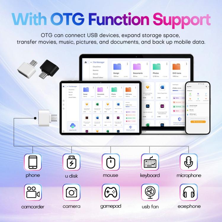 Pad 9 Pro 10.1 inch 4G LTE Tablet PC Combo Set, 4GB+32GB, Android 10 MT6755 Octa Core, with Keyboard / Mouse / Leather Case, EU Plug (Purple) - 10.1 inch by buy2fix | Online Shopping UK | buy2fix