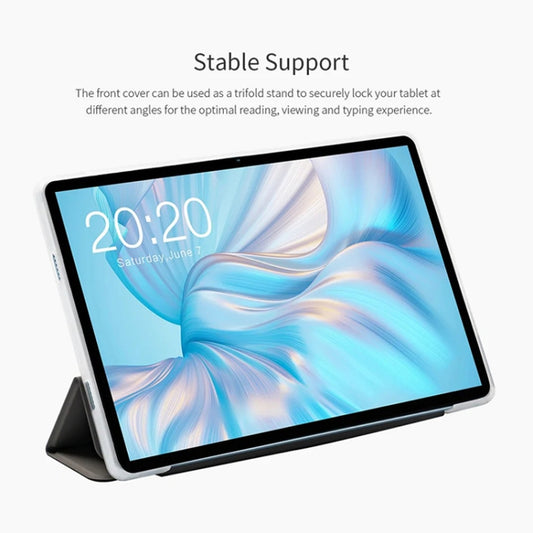Teclast 3-Fold Holder Smart Tablet Leather Folio Case for Teclast M50 Plus by TECLAST