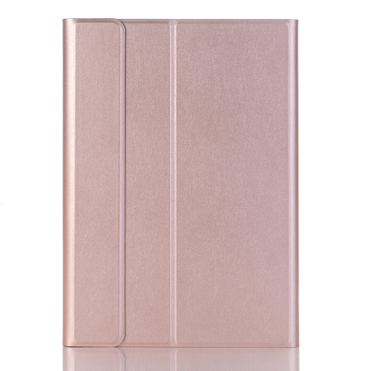 Detachable Bluetooth Keyboard Ultrathin Horizontal Flip Leather Tablet Case for Huawei MediaPad M5 / M5 Pro 10.8 inch, with Holder(Rose Gold) by buy2fix