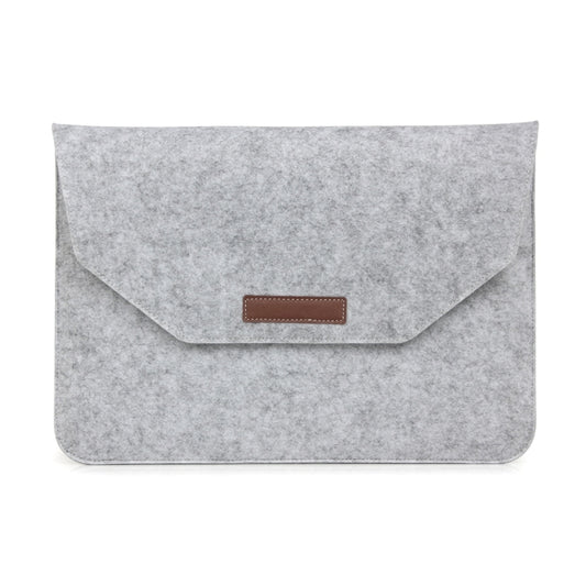 11.6 inch Universal Fashion Soft Sleeve Bag Case Tablet Laptop Felt Bag for MacBook Air 11.6 inch, Size: 33x22x1cm(Grey) - 10 - 11 inch by buy2fix | Online Shopping UK | buy2fix
