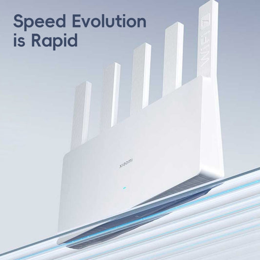Xiaomi Router BE5000 WiFi 7 MLO 2.4GHz 5.0GHz Dual Band 2.5G Port 512MB RAM Repeater, US Plug (White) by Xiaomi