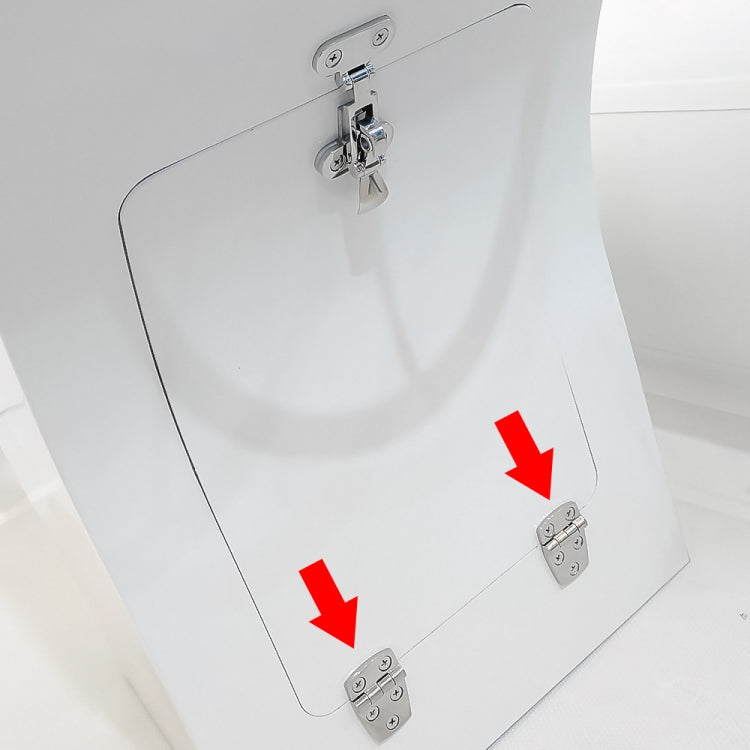 38x57mm 316 Stainless Steel Yacht RV Hinge Control Cabinet Hinge by buy2fix