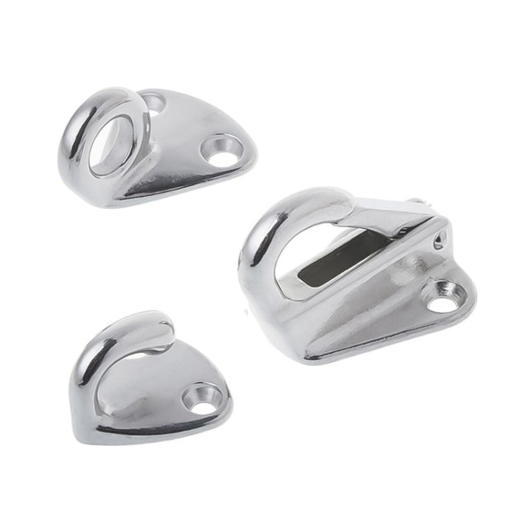 316 Stainless Steel Yacht Fender Hook Coat Hook with 2 x 2.9x13 Screws by buy2fix