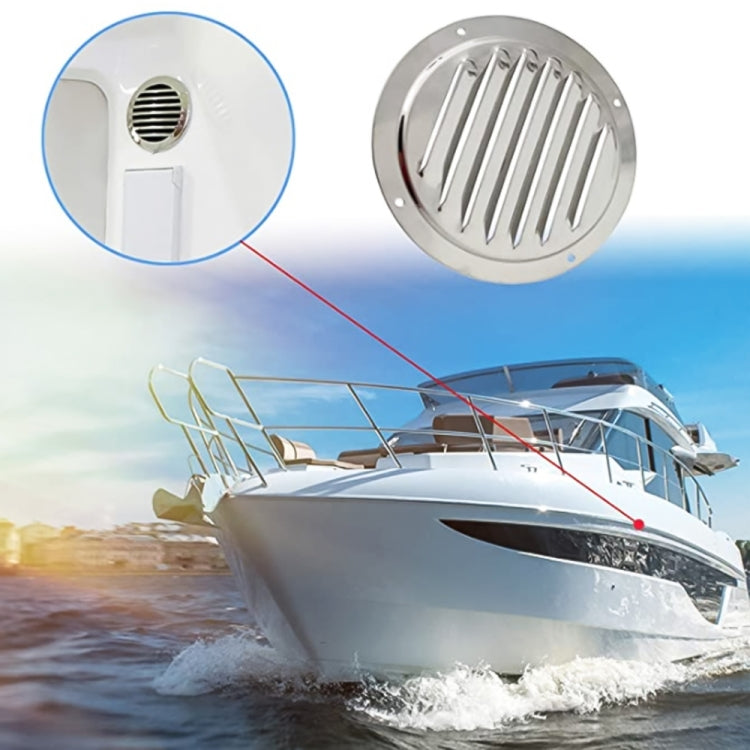 5 inch 316 Stainless Steel Round Ventilation Panel by buy2fix