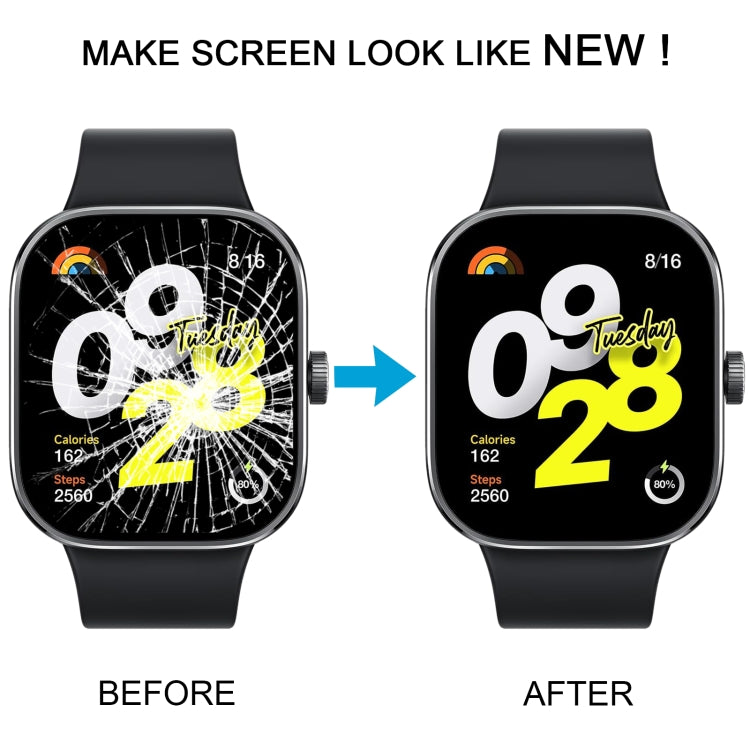 For Xiaomi Redmi Watch 4 Original LCD Screen Digitizer Full Assembly with Frame (Black) by buy2fix